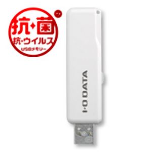 アイオーデータ I-ODATA I-ODATA U3-AB16CV/SW USB 3.2 Gen 1 USB 3.0 対応 抗菌USBメモリー 16GB