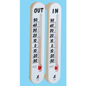 シンワ測定 SHINWA シンワ測定 72957 温度計 プチサーモ ツイン 室内・室外