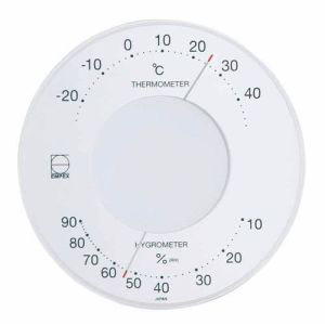 エンペックス EMPEX エンペックス LV-4303 温度 湿度計 セレナ ホワイト