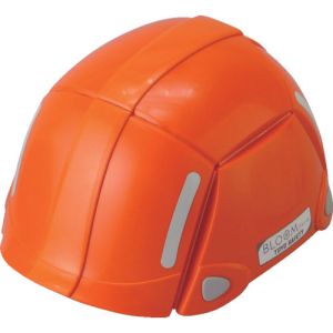 トーヨーセフティー TOYOSAFETY トーヨーセフティー 100 防災用折りたたみヘルメット BLOOM オレンジ