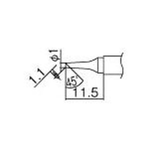 白光 HAKKO 白光 T12-BC1 T12シリーズ交換こて先 HAKKO