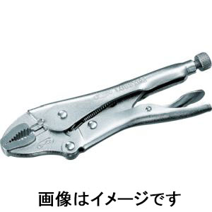 ロブテックス LOBTEX ロブテックス VW125N エビ バイスプライヤ カーブタイプ カッター付 140mm