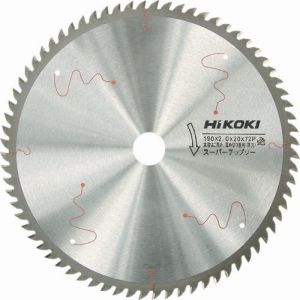 ハイコーキ HiKOKI ハイコーキ 0033-3543 スーパーチップソー 軽切断タイプ 190mmX20 52枚刃