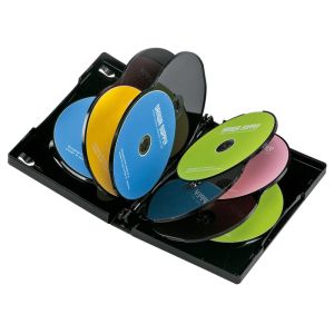 サンワサプライ SANWA SUPPLY サンワサプライ DVD-TW10-01BKN DVDトールケース 10枚収納 ブラック