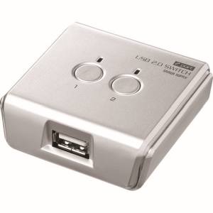 サンワサプライ SANWA SUPPLY USB2.0手動切替器(2回路) SW-US22N