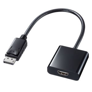 サンワサプライ SANWA SUPPLY サンワサプライ AD-DPHD04 DisplayPort-HDMI変換アダプタ