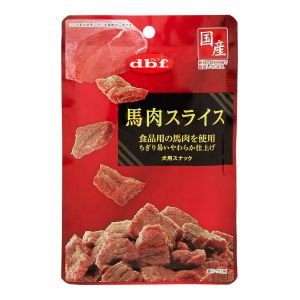 デビフペット d.b.f デビフペット 馬肉スライス 40g 犬 ドックフード ウェット