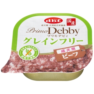 デビフペット d.b.f デビフペット プリモデビィ グレインフリー 成犬用 ビーフ 95g