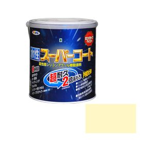 アサヒペン アサヒペン 水性スーパーコート 1.6L アイボリー