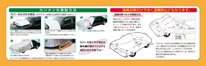  アラデン ARADEN アラデン LSB88 LSボディーカバー RV車ミニバン用 車長3.70m-4.00m ARADEN