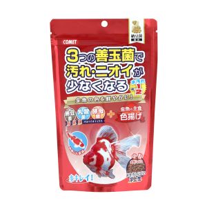 イトスイ イトスイ コメット 金魚の主食 納豆菌 色揚げ 中粒 200g