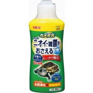 ジェックス GEX ジェックス カメ元気 水槽の臭い・雑菌をおさえる水 300cc