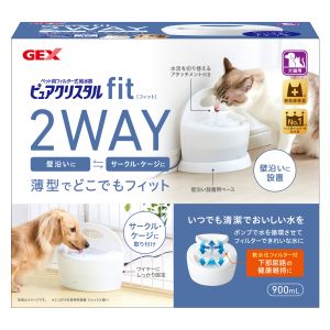 ジェックス GEX ジェックス ピュアクリスタル フィット 900ml ホワイト 5684520