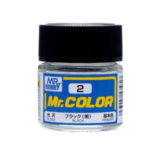 GSIクレオス ミスターホビー C2 Mr.カラー ブラック 黒 10ml GSI クレオス