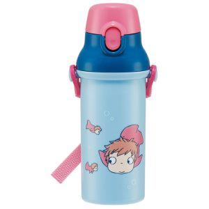 スケーター SKATER スケーター 崖の上のポニョ 姉妹 抗菌直飲プラワンタッチボトル 480ml PSB5SANAG