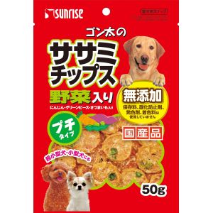 マルカン MG マルカン ゴン太のササミチップス野菜入り プチタイプ 50g 犬 おやつ