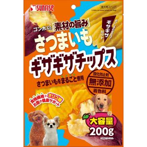 マルカン MG マルカン ゴン太の素材の旨み さつまいも ギザギザチップス 200g