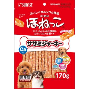 マルカン MG マルカン ゴン太のほねっこ ササミジャーキー 170g