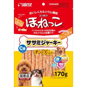 マルカン MG マルカン ゴン太のほねっこ ササミジャーキー チーズ入り 170g