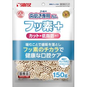 マルカン MG マルカン ゴン太の歯磨き専用ガム フッ素プラス カット アパタイトカルシウム入り 低脂肪 150g MG