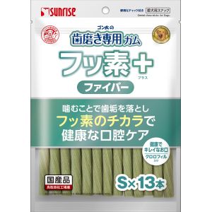 マルカン MG マルカン ゴン太の歯磨き専用ガム フッ素プラス ファイバーSサイズ クロロフィル入り 13本 MG