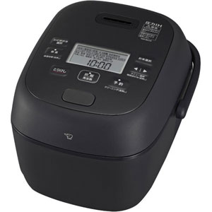 象印 ZOJIRUSHI 象印 ZOJIRUSHI NW-BA10-BA 極め炊き 圧力IH炊飯ジャー 5.5合炊き ブラック