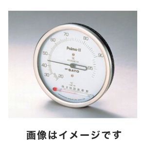 佐藤計量器製作所 skSATO 佐藤計量器 7562-00 パルマ2型湿度計 温度計
