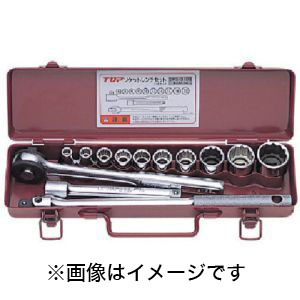 トップ工業 TOP トップ工業 SWS-310S ソケットレンチセット 差込角 9.5