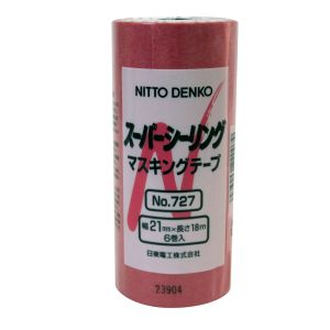 ニトムズ Nitto ニトムズ A-5-2 スーパーシーリングテープ 727 21mm×18m 筒 6巻入
