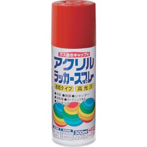 ニッぺ ニッぺ 4976124270932 アクリルラッカースプレー 300ml レッド HWE009-300