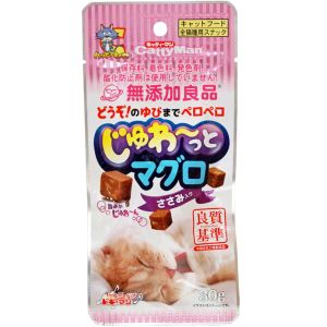 ドギーマンハヤシ DoggyMan ドギーマン 無添加良品 じゅわ～っとマグロ ささみ入り 30g