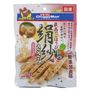 ドギーマンハヤシ DoggyMan ドギーマン 絹紗 スティック 野菜入り 100g