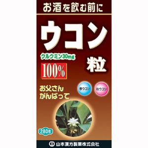 山本漢方製薬 山本漢方製薬 ウコン粒100% 280粒