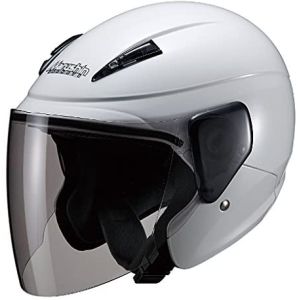 マルシン工業 Marushin バイクヘルメット セミジェット M-520 ホワイト フリーサイズ 57～60CM未満