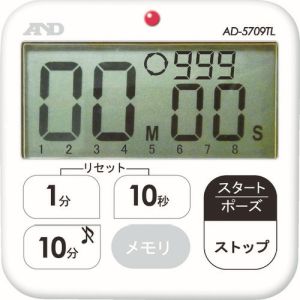 エーアンドデイ A&D A&D AD5709TL 多機能 防水タイマー 100分計 エーアンドデイ