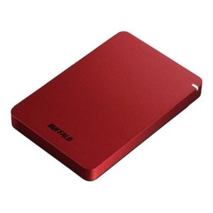 バッファロー BUFFALO バッファロー BF10A96 USB3.1 Gen.1 対応 耐衝撃ポータブルHDD 1TB レッド