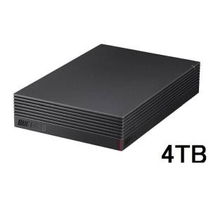 バッファロー BUFFALO バッファロー 外付けHDD 4TB HD-NRCD4U3-BA USB3