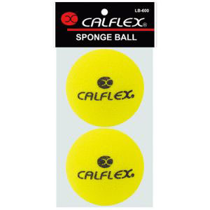 カルフレックス CALFLEX カルフレックス LB-600 スポンジテニスボール 2球入 YL
