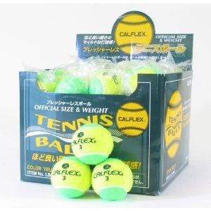 カルフレックス CALFLEX カルフレックス LB-4048YLGR テニスボール 硬式一般用 48球入 YL/GR