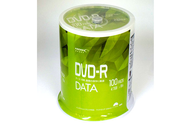  ハイディスク HI DISC ハイディスク VVDDR47JP100 データ用DVD-R 4.7GB 100枚 16倍速 磁気研究所