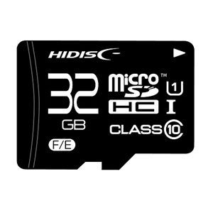 ハイディスク HI DISC microSDHCメモリカード 32GB Class10 UHS-I HDMCSDH32GCL10UIJP-WOA