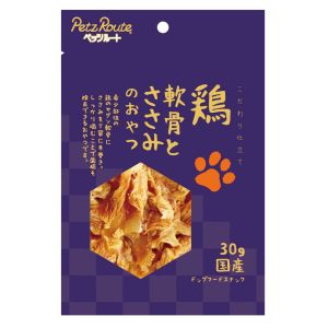 ペッツルート PetzRoute ペッツルート 鶏 軟骨とささみのおやつ 30g