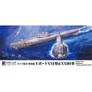 ピットロード東名 ピットロード東名 1/700 ドイツ海軍 潜水艦 Uボート XXI型&XXIII型 W223