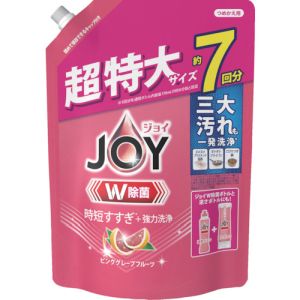 P&G P&G 402341 ジョイ W除菌 食器用洗剤 ピンクグレープフルーツ 詰め替え 超特大 910ml