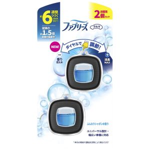 P&G P&G ファブリーズ 消臭芳香剤 車用 イージークリップ ふんわりシャボン 2個パック