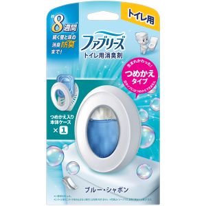 P&Gジャパン P&Gジャパン ファブリーズ 消臭芳香剤 トイレ用 ブルー シャボン 本体 6.3mL