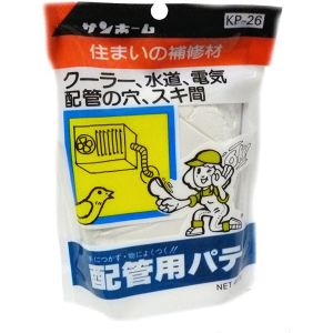 サンホーム工業 サンホーム工業 KP-26 配管用パテ 白色 400g