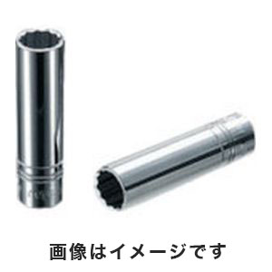 KTC 京都機械工具 KTC NB2L-08W ネプロス 6.3sq. ディープソケット 十二角 8mm NEPROS