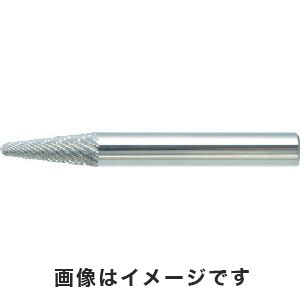 トラスコ TRUSCO トラスコ TB7C080S 超硬バー テーパー先丸型 Φ8×刃長