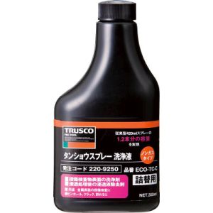 トラスコ TRUSCO トラスコ αタンショウノンガスタイプ 洗浄液替ボトル 350ml 1本 ECO-TC-C